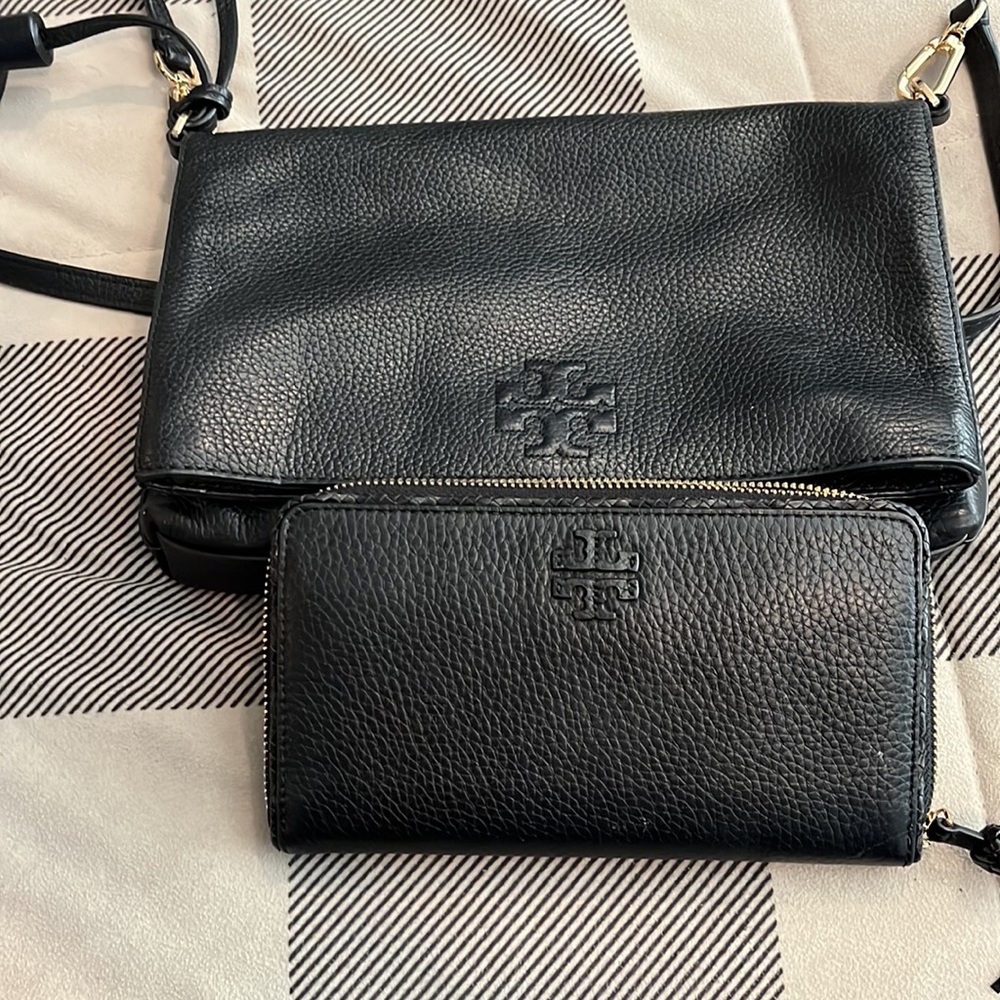 Tory Burch combo crossbody and wallet